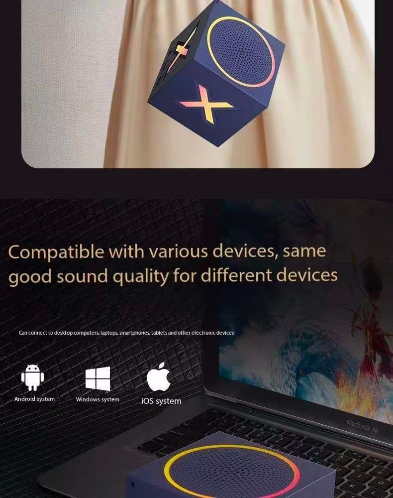 New Wireless Bluetooth Speaker Subwoofer High-Quality Small Speaker