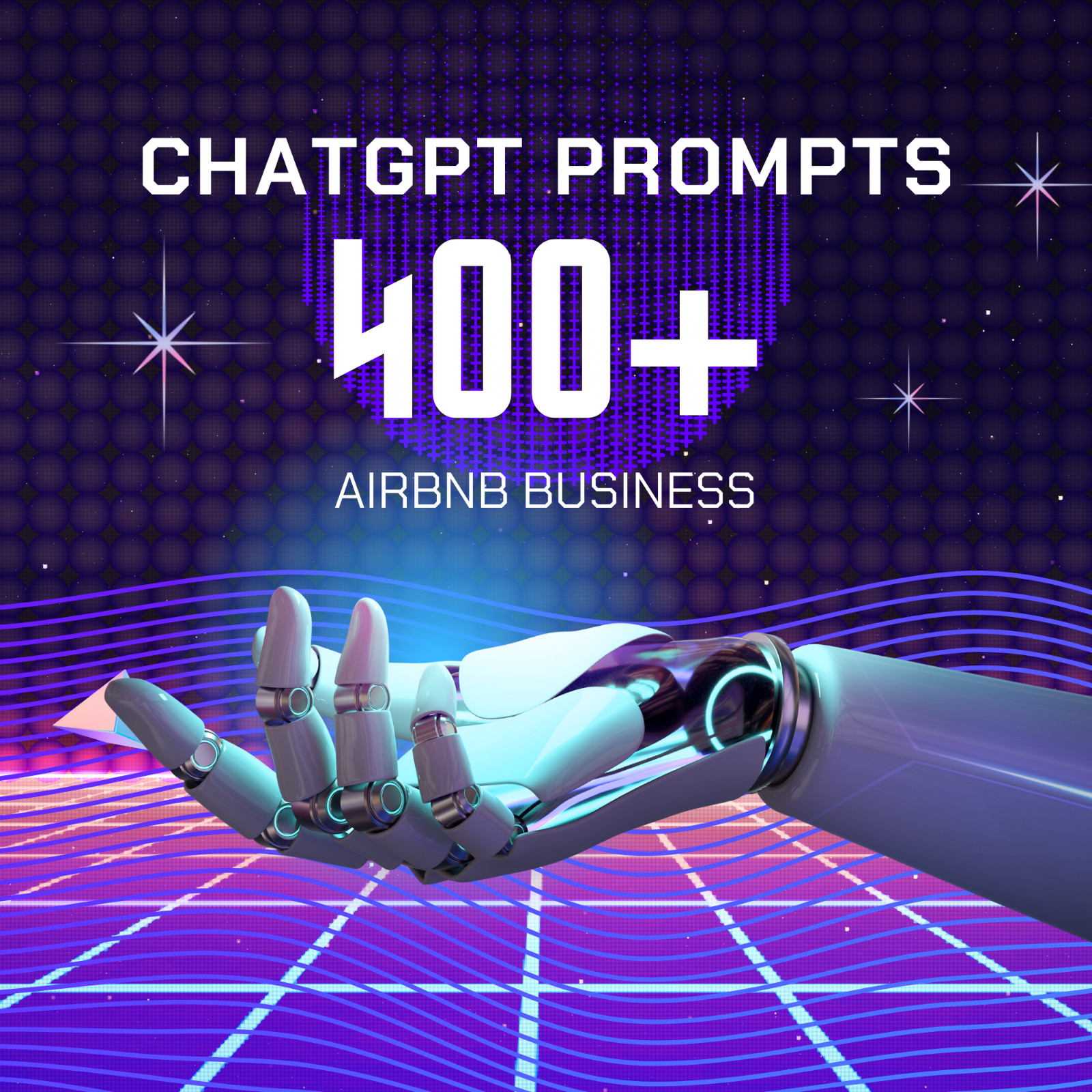 400+ ChatGPT Prompts Airbnb in Englisch mit PLR Rechte