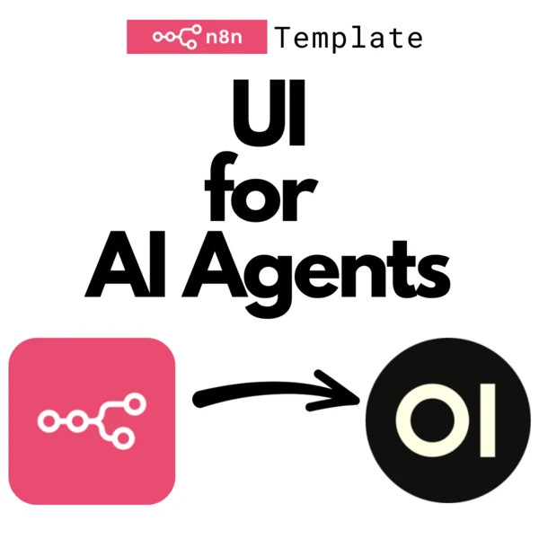 AgentUI Pro – ChatGPT like interface for your n8n AI Agents JSON Templates