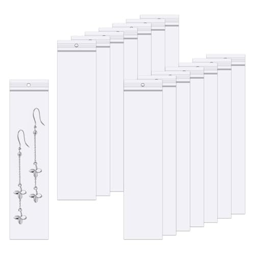 100 Clear Zipper Bags 2 x 8 Inch Resealable Plastic Poly Storage Jewelry Craft