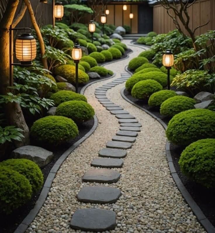 Garden and landscaping ideas, garden pathways, inviting and stylish, trending