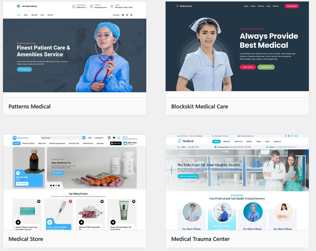 A website with classified medical terminology. 100 pages. 1000000+ terms