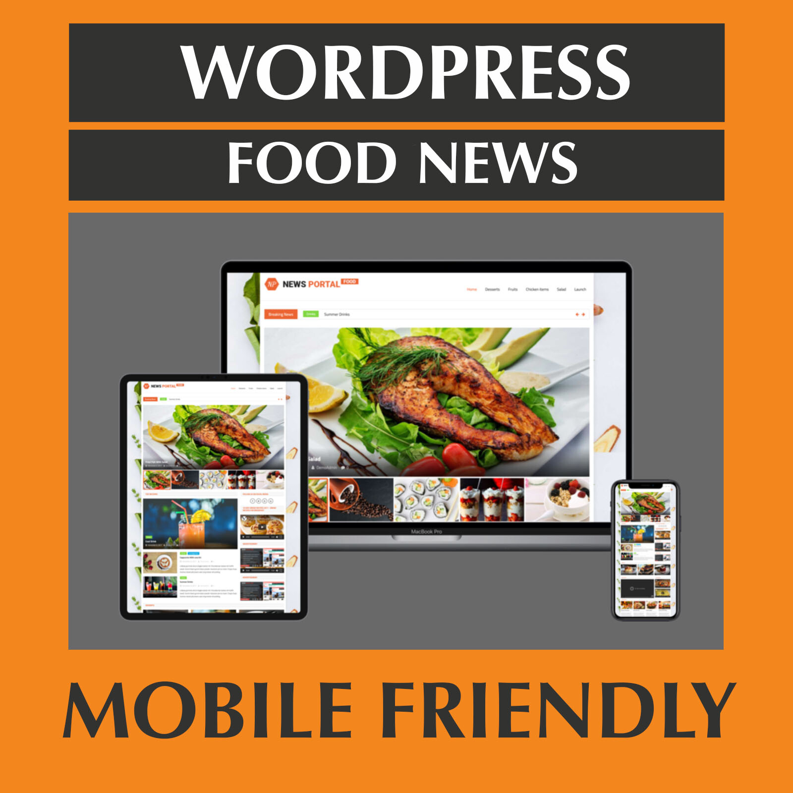 🥇 Turnkey Automated Food News Website Script – Autopilot Adsense Income