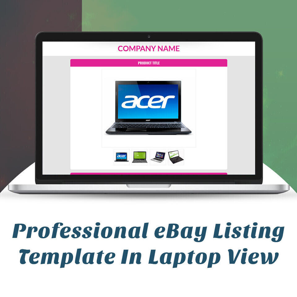 eBay Templates eBay Auction Template Mobile Responsive 100%