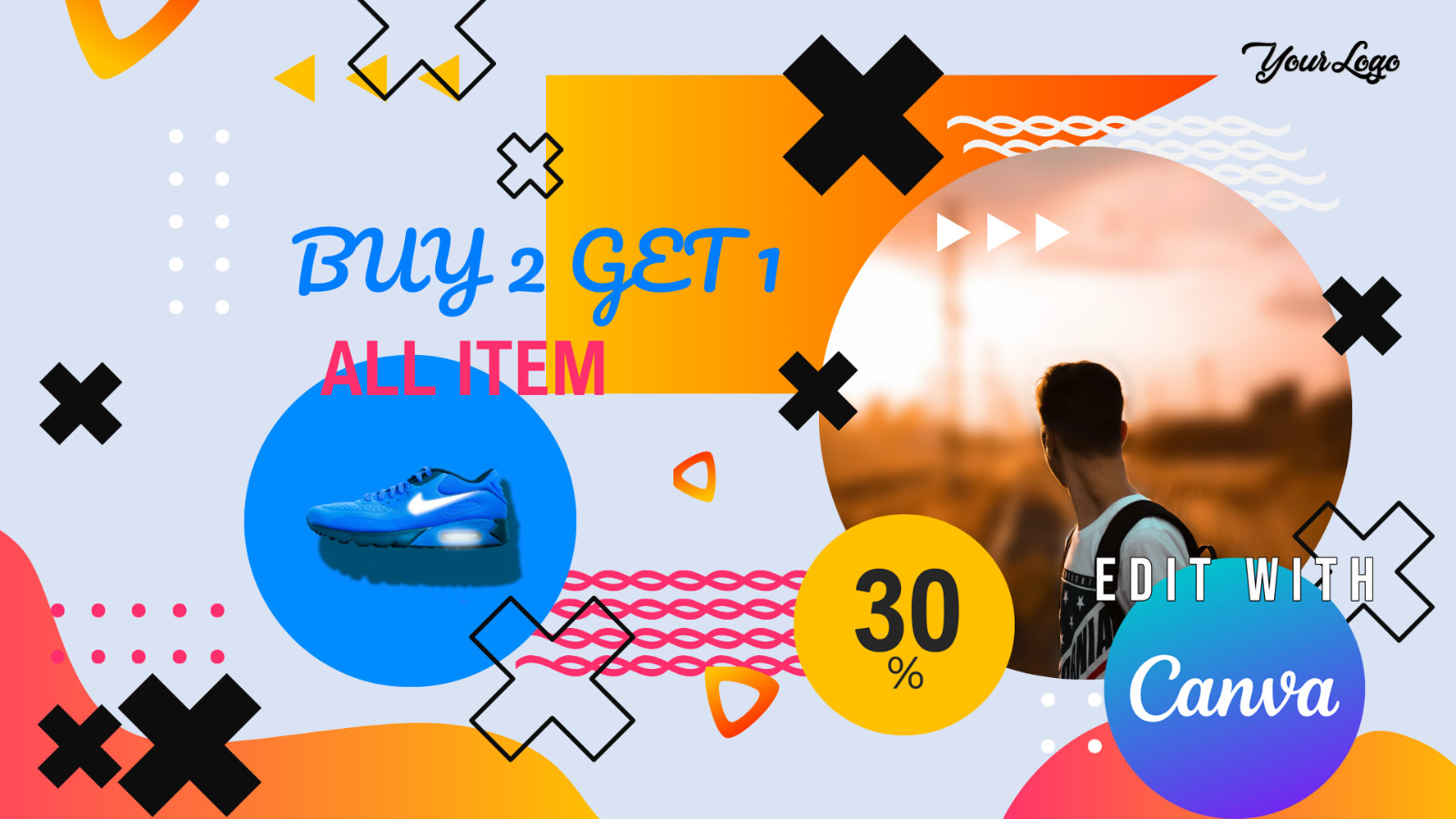 Horizontal Video Canva Template – 10 horizontal video tempaltes
