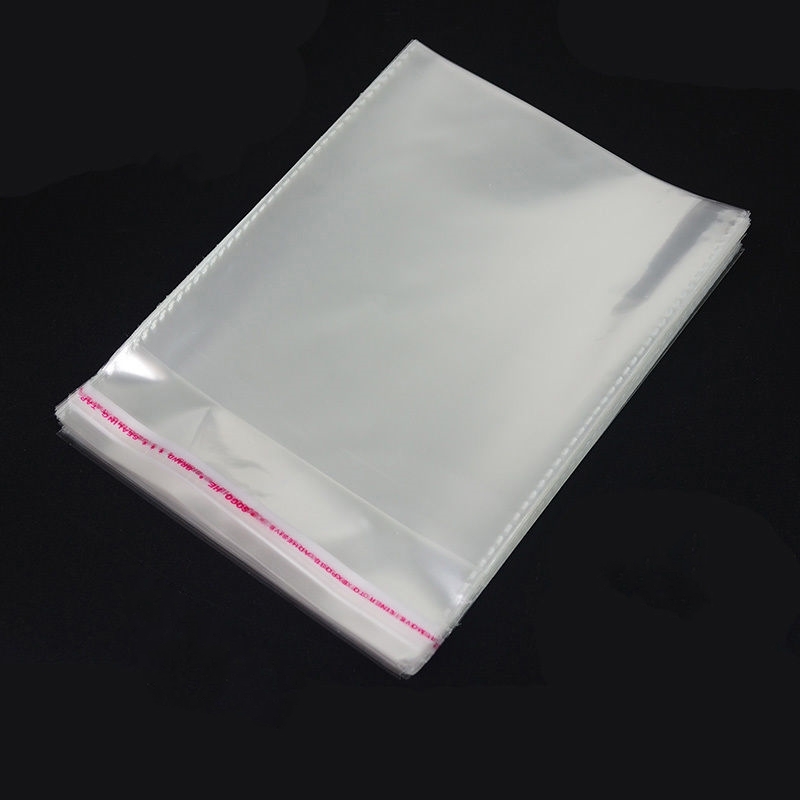200x 3.14″x 5.5″ A7 Clear Cellophane Poly Envelopes Plastic Crystal Bag M3277 QL