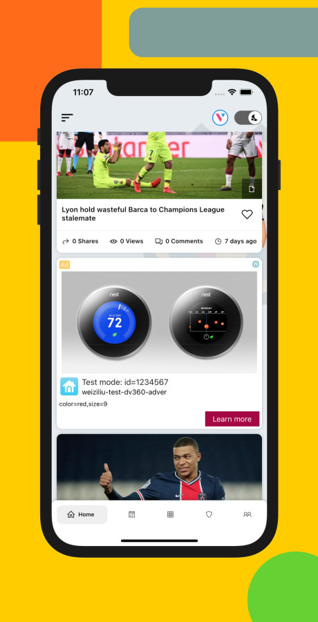 TeamNation – Soccer, Football, Cricket Sports Flutter App | Android + iOS | PHP