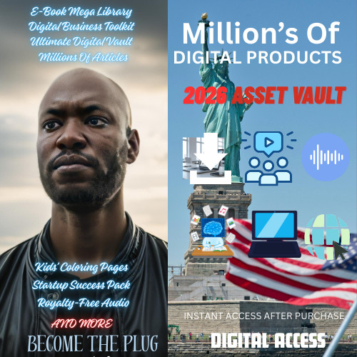 🌟 Million Digital Products PLR Mega Bundle – Unlock Your Digital Fortune⭐