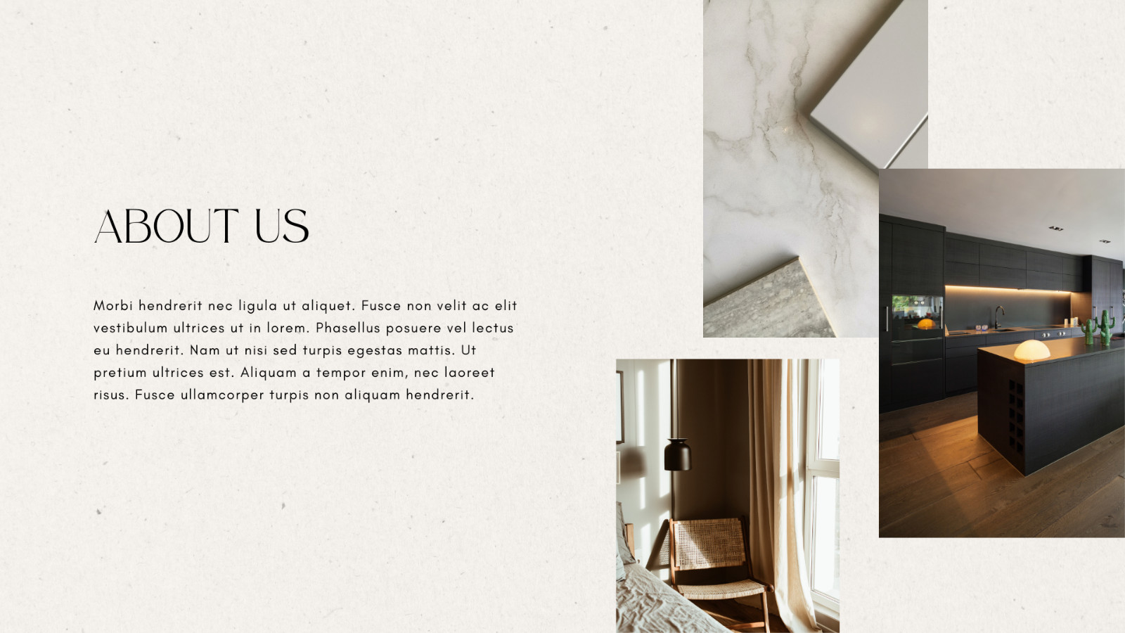 WP Theme-Blog site-Neutral Elegant Interior Design Project Proposal Presentation
