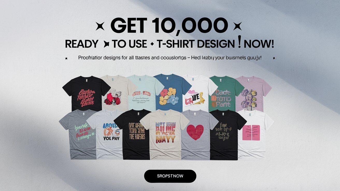 T-shirt Designs -Unlock 10,000 Premium – Affordable & Ready to Print