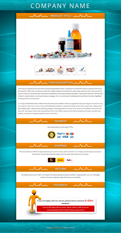 eBay Auction Listing Templates Mobile Responsive HTTP 2019 Secure