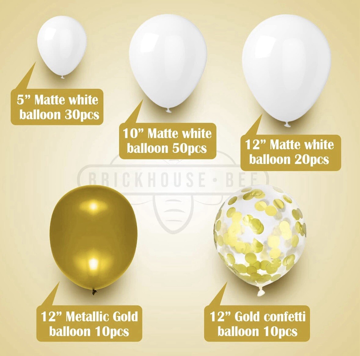 Box Of 50 Balloon Garland Kits