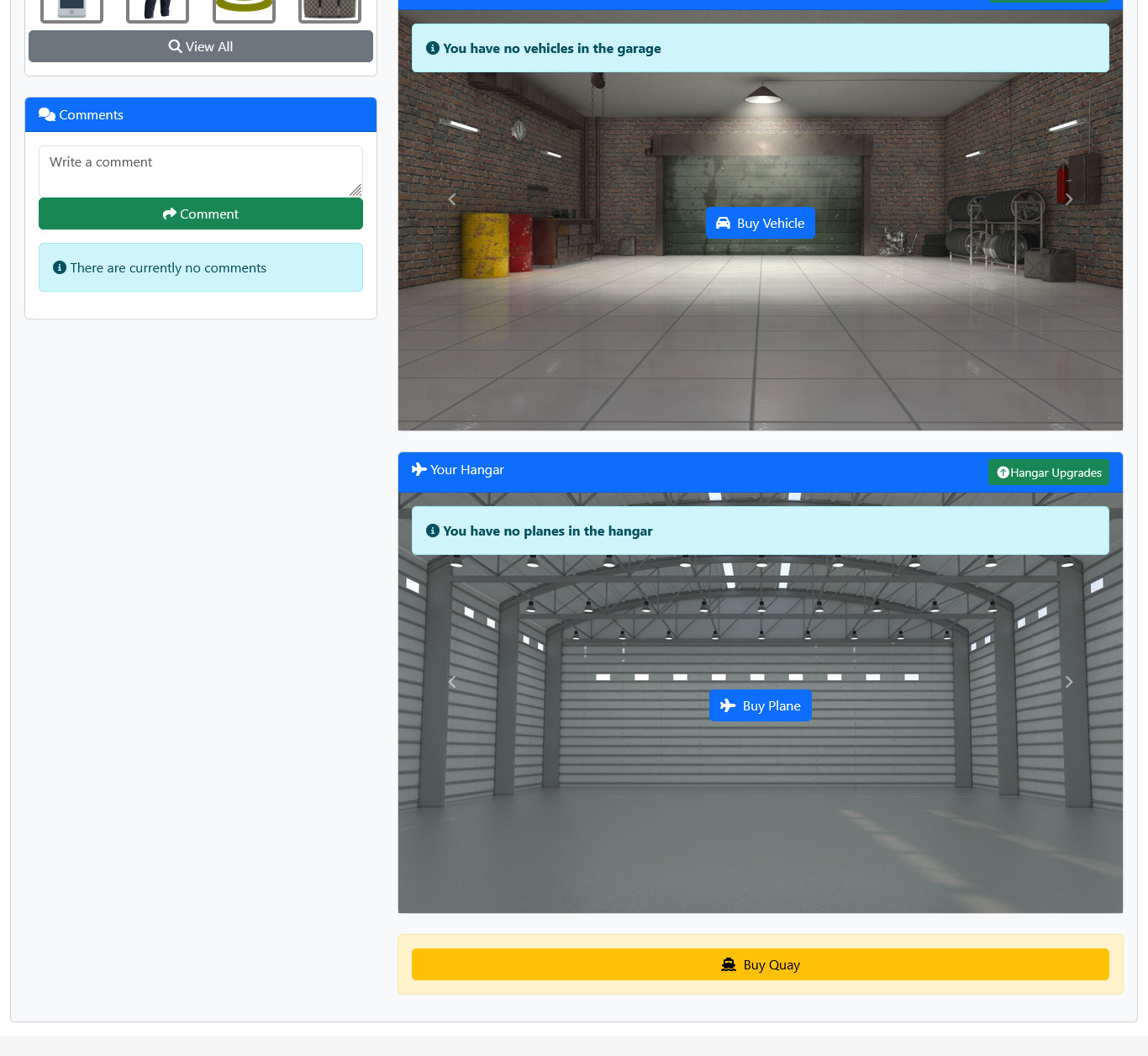 MegaTown – Online Browser Game PHP Project | Virtual Life RPG Game Engine