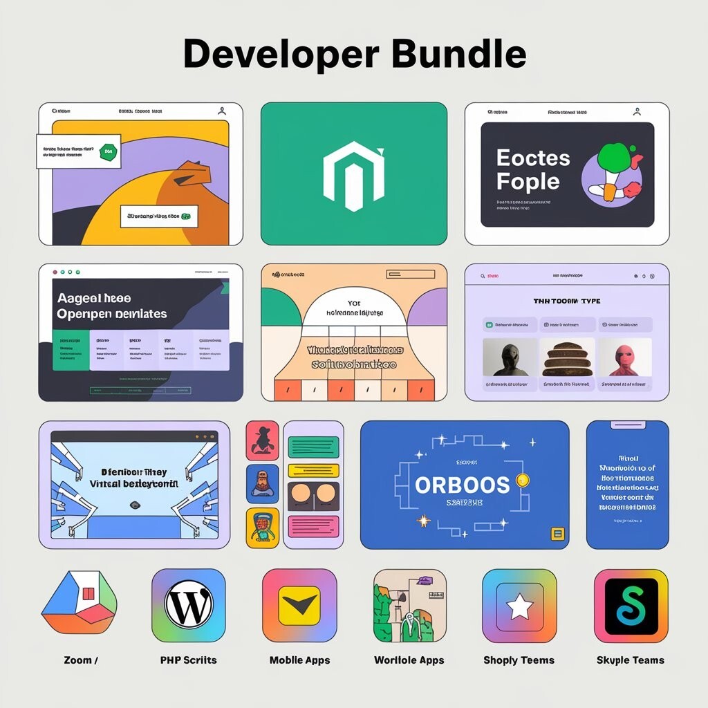 Developer Bundle | 1200+ Templates, HTML Sites, PHP Scripts, Mobile Apps, & More