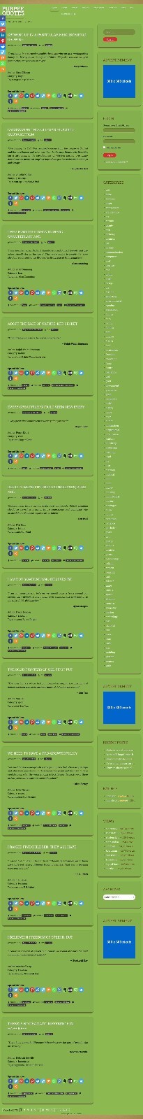 Quotes Website with 40000 Quotations – WordPress Website