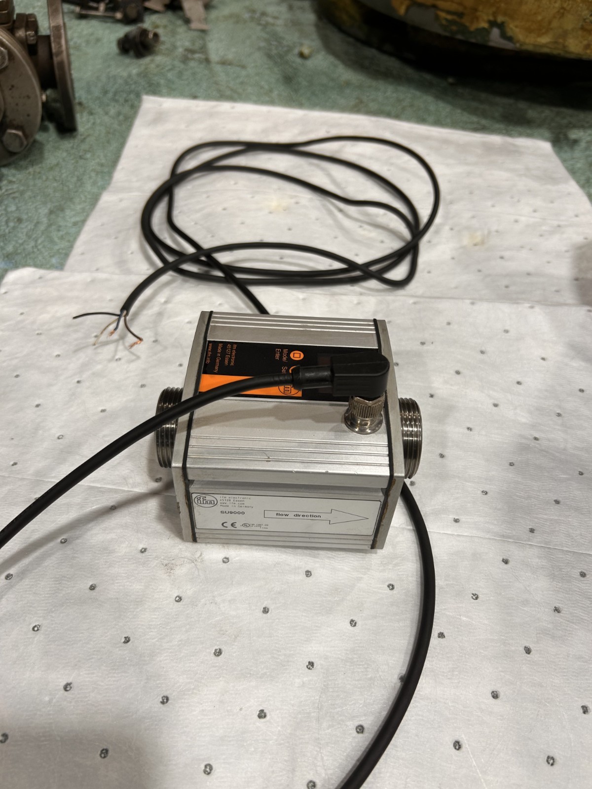 IFM SU9000 Industrial Flow Meter Sensor Stainless Steel Process Flow Monitor