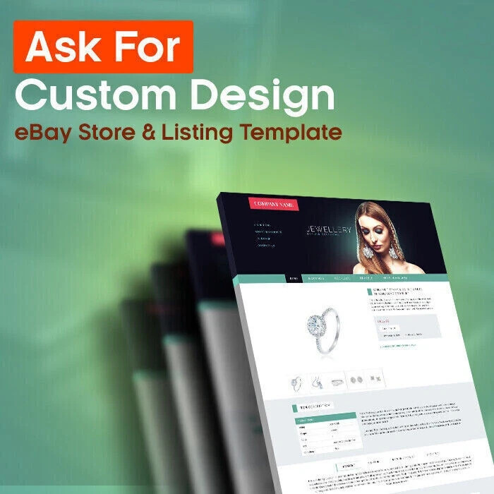 Professional eBay Mobile Responsive eBay Listing Template Auction Template