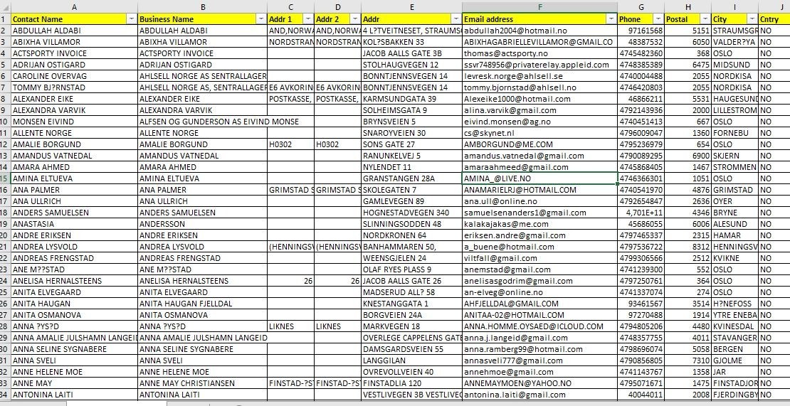 300K NORWAY Email Database list 2026 | Contact Leads (Digital Download)