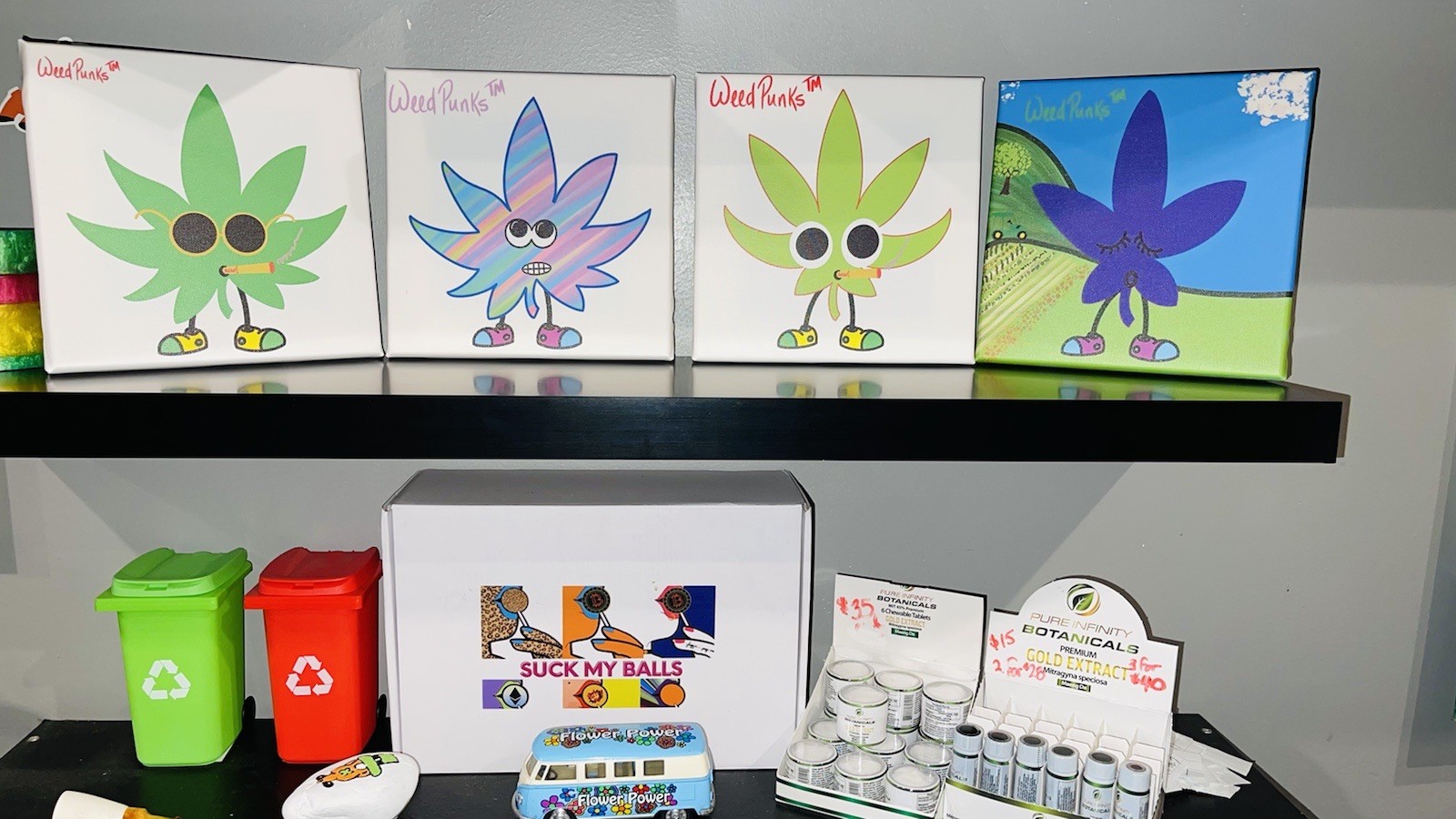 WeedPunks *Federal Registered United States TRADEMARK FOR SALE w NFT Collections