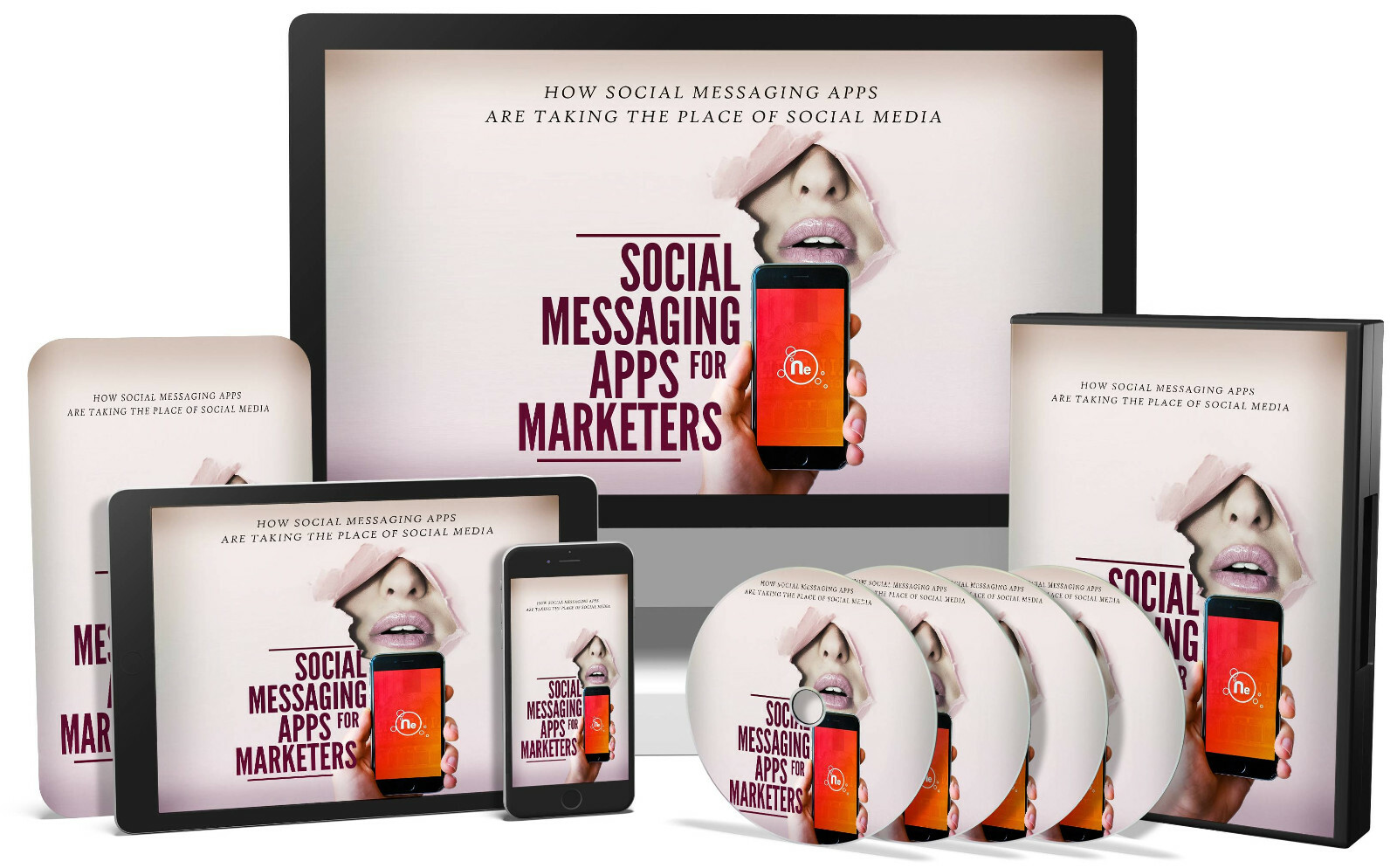 Social Messaging Apps / Social Messenger Apps Merchant ✓ Video Course + Ebook 2 MRR!
