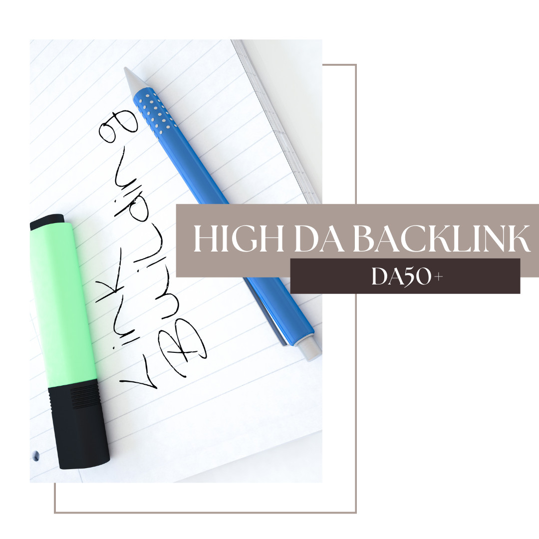 DA 50+ SEO Backlink | Dofollow Backlink Link building | Manual quality backlink