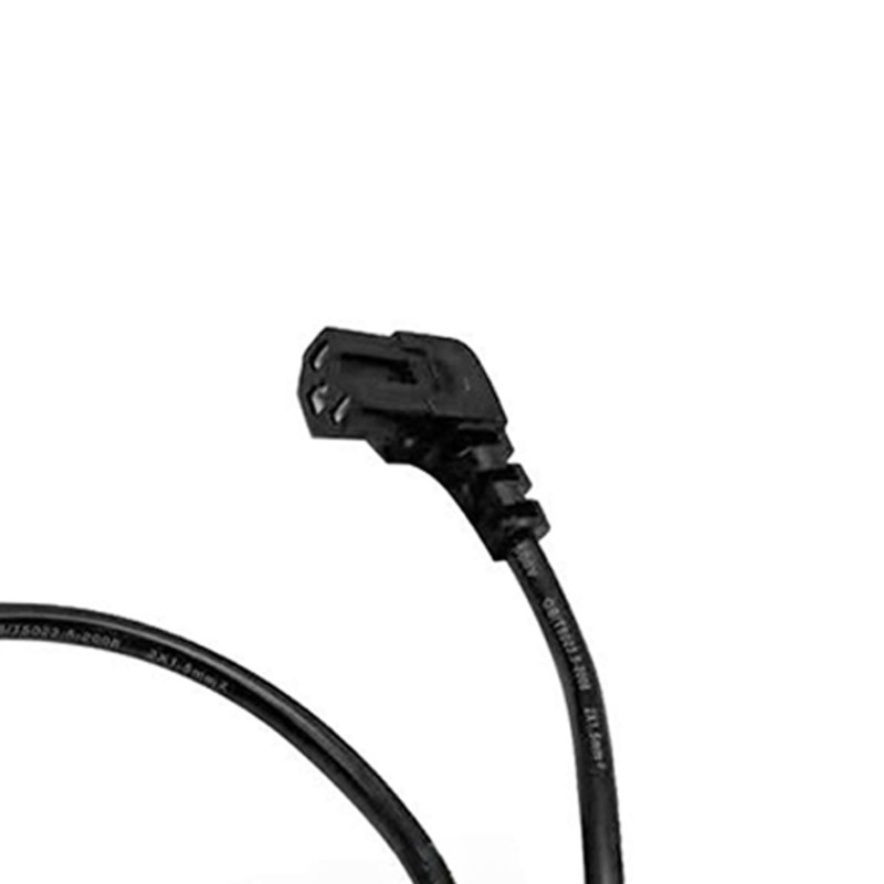 Universal Backpack Battery Adapter Cable For Power Tool 1.2M Black Plastic