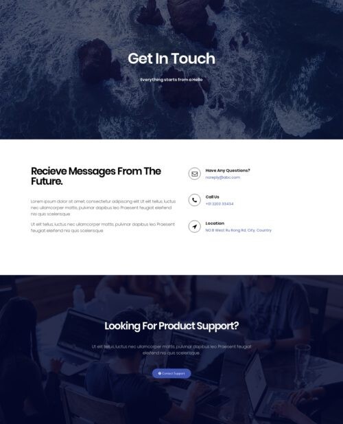 Beautiful Elementor Templates 18 , WordPress, Mobile Responsive, Slider Website.