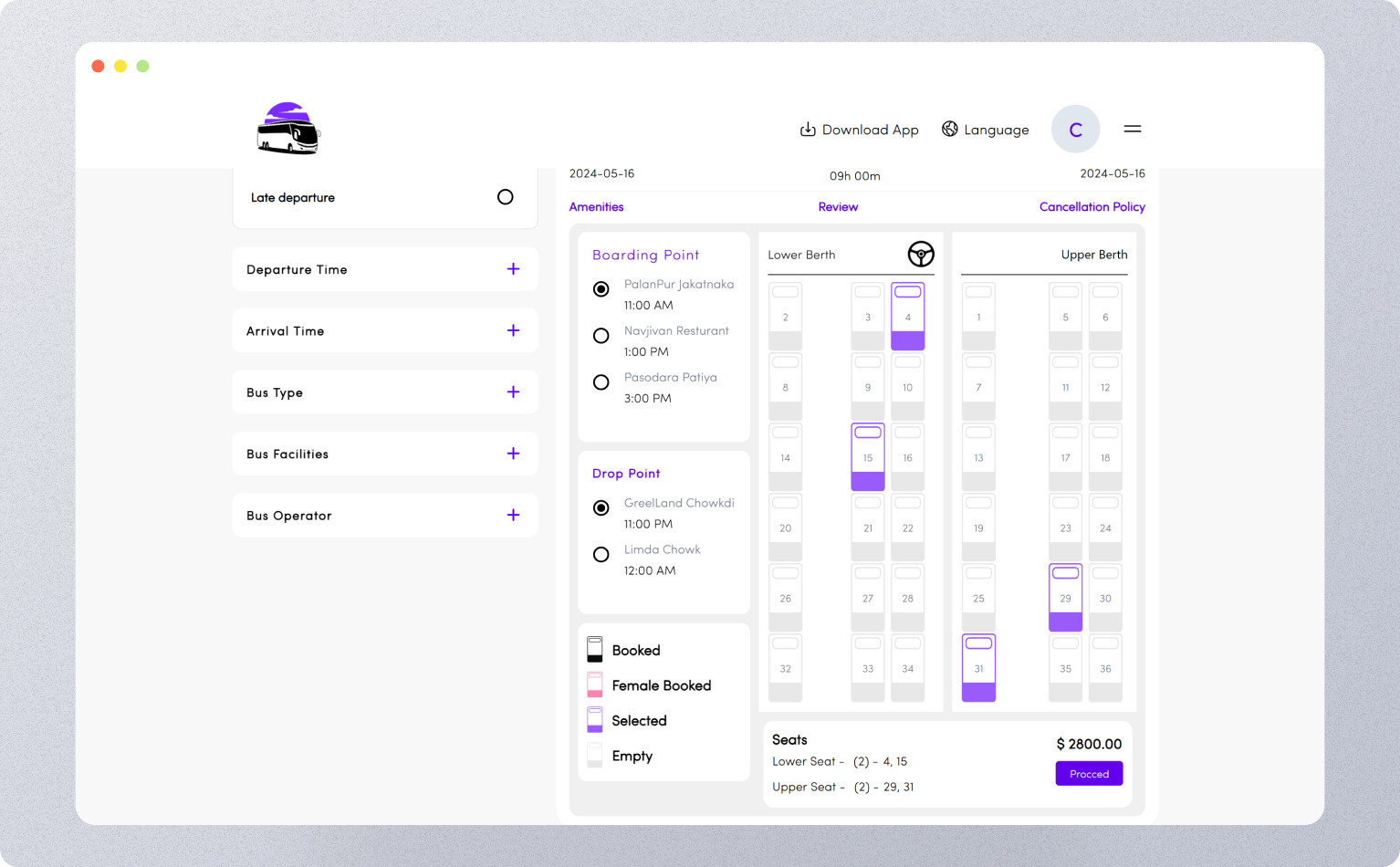TripBus – Flutter Multi-Vendor Bus Ticket Booking App | Reservation System
