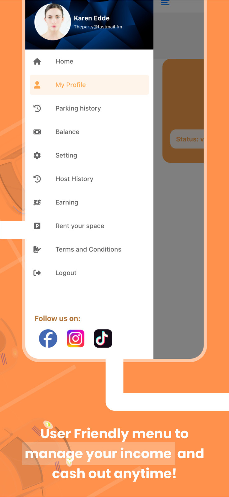 Parking Mate App/Passive Income Platform Connecting Driveway Owners with Drivers