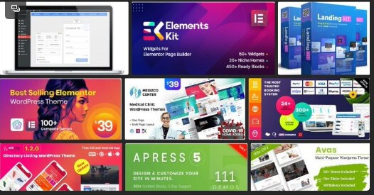 10+ ❤️️🧡 WordPress PLUGINS + TEMPLATE KITS + THEMES at Your Choice 💛💜💙