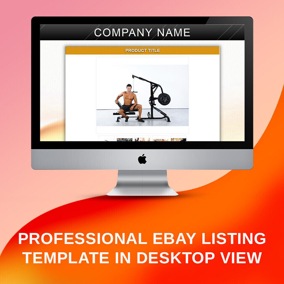 Ebay Templates for Health and Fitness Product Listing