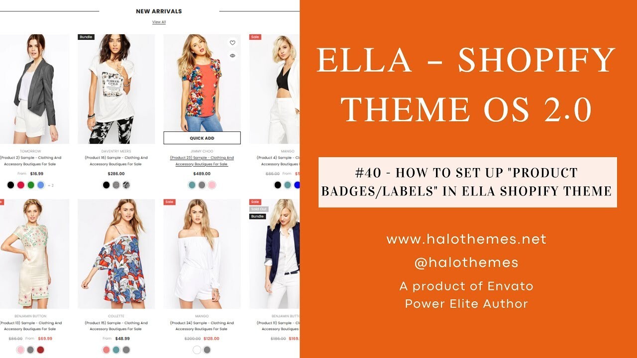 Ella – Multipurpose Shopify Theme| website Template | Fully OS 2.0 Compatible