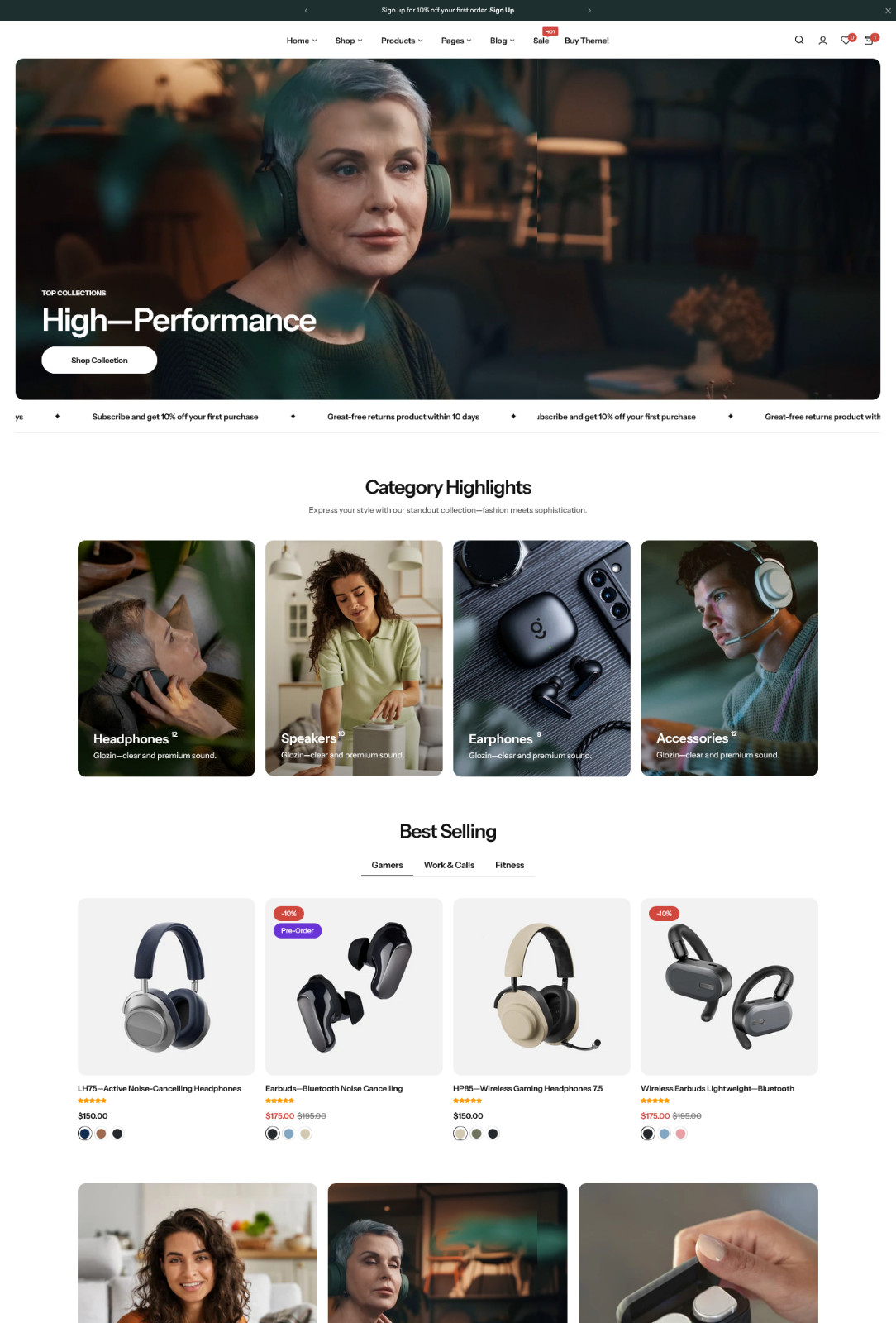 Flozin – Multipurpose Shopify Theme | Responsive eCommerce | RTL Support | Fast