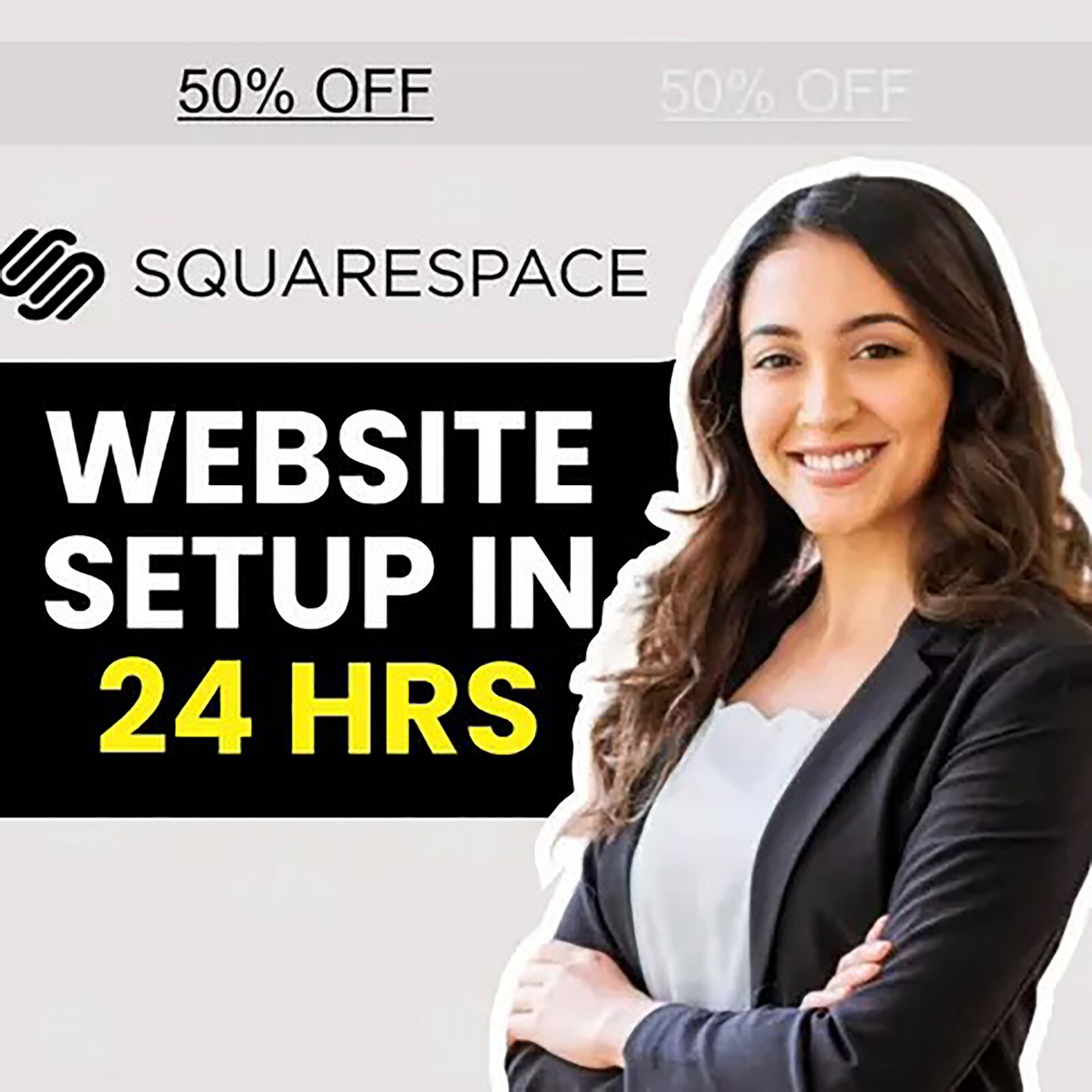 Squarespace Website in 24 Hours, Minimalist Ecommerce Web Designer