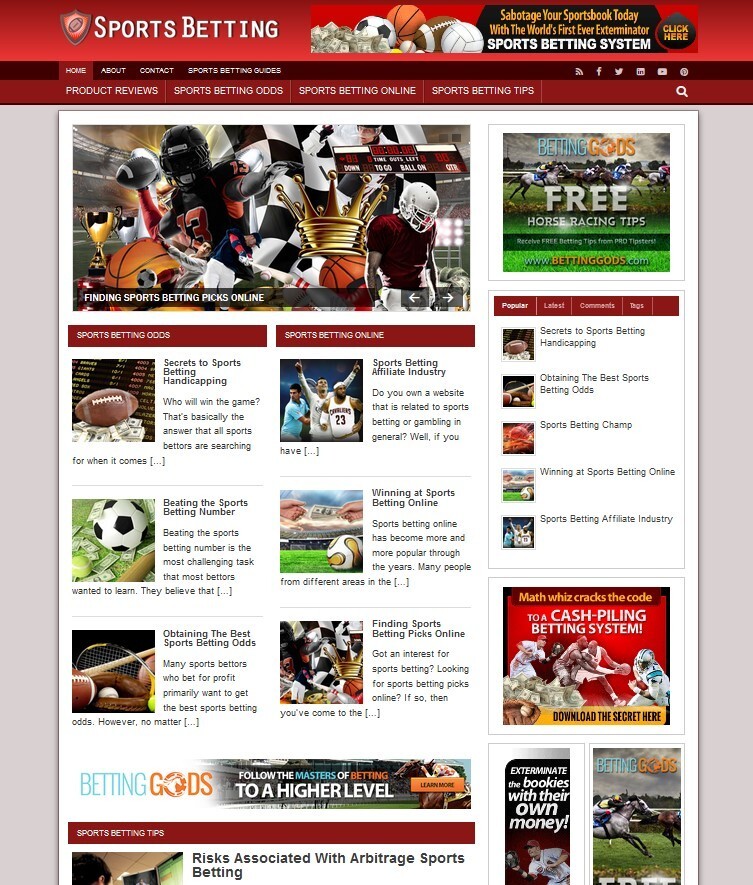 Money Making Sports Betting Tips Website + Free Installation + Hosting