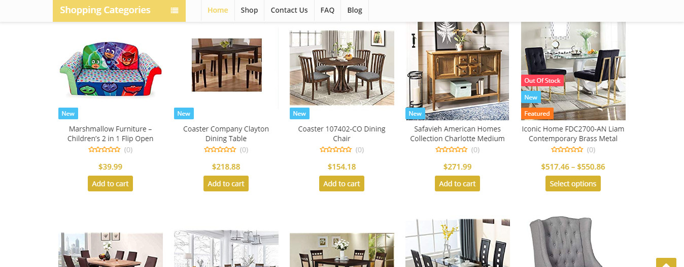 Established Profitable Furniture DROPSHIP or AFFILIATE business!
