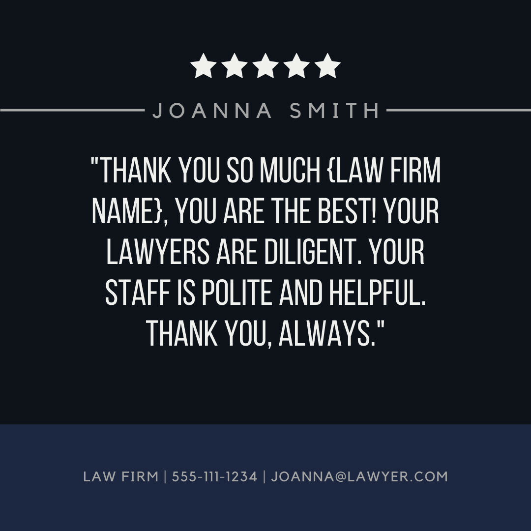 50 Editable Instagram Canva Post Pack Pre-Written for Attorneys | Law Firms