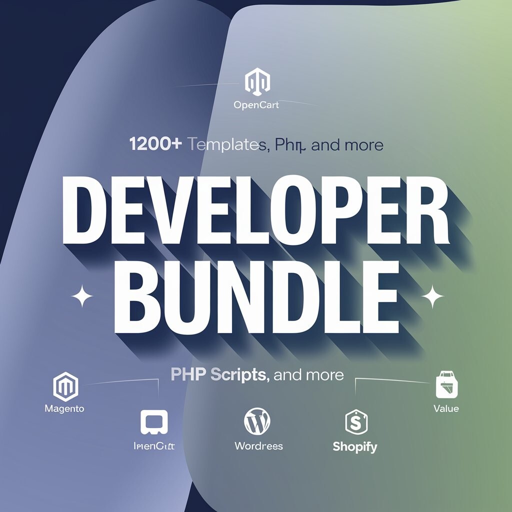 Developer Bundle | 1200+ Templates, HTML Sites, PHP Scripts, Mobile Apps, & More