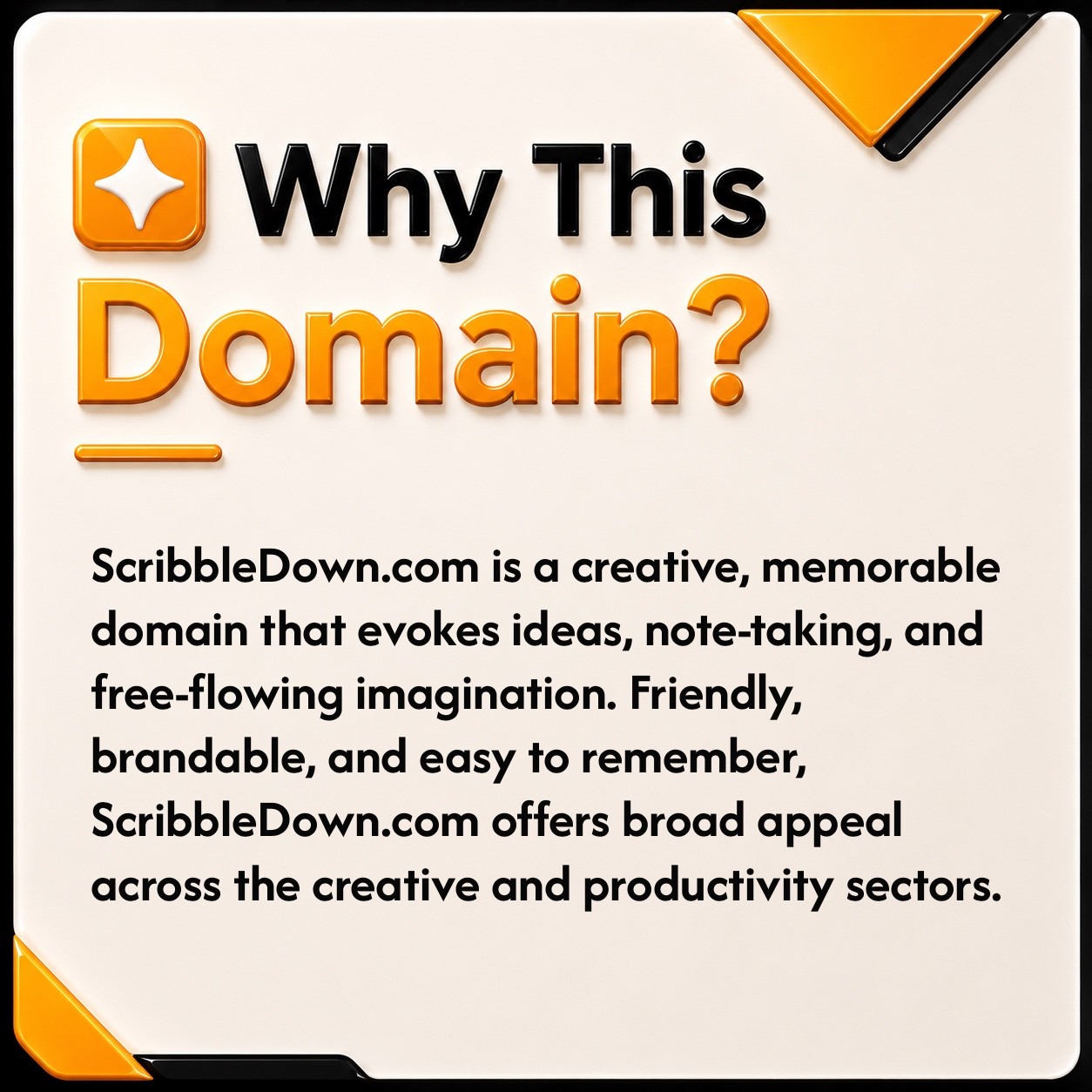 ScribbleDown .com BUSINESS DOMAIN NAME FOR SALE. Art Design AI “Dictionary Term”