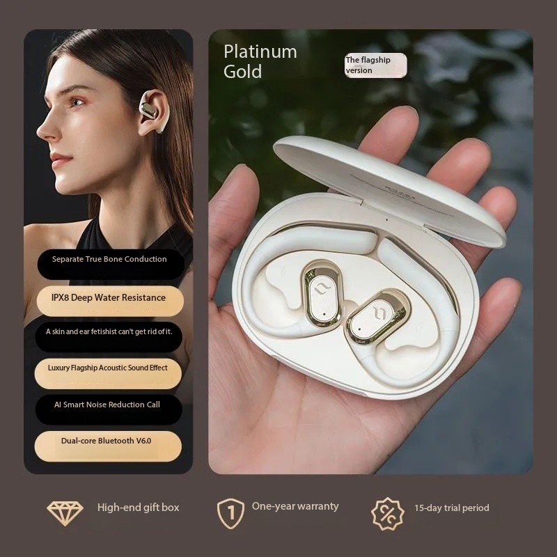 SHEYIN X60 bone conduction Bluetooth headset, hanging ear style