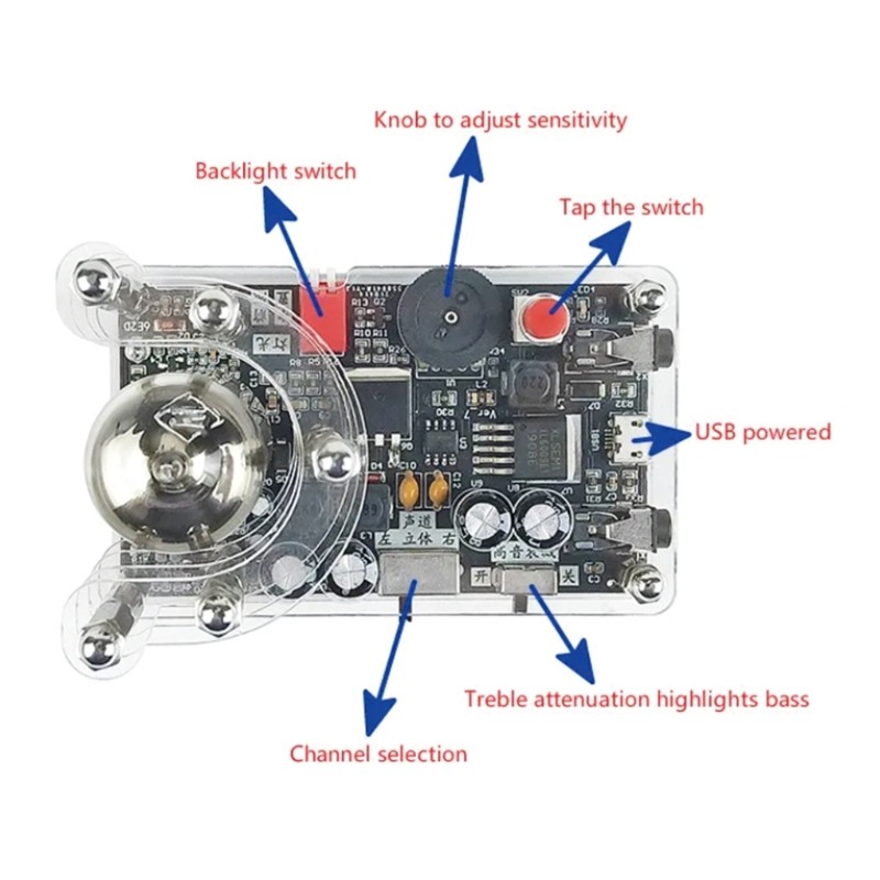 2025 Mini Driver Board For Office Home Use Shows Cryptos Temperature
