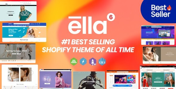 Ella – Multipurpose Shopify Theme| website Template | Fully OS 2.0 Compatible