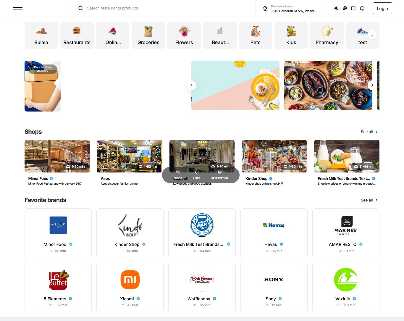Foodster – Multi Vendor Food Delivery Marketplace App Laravel Flutter React Next