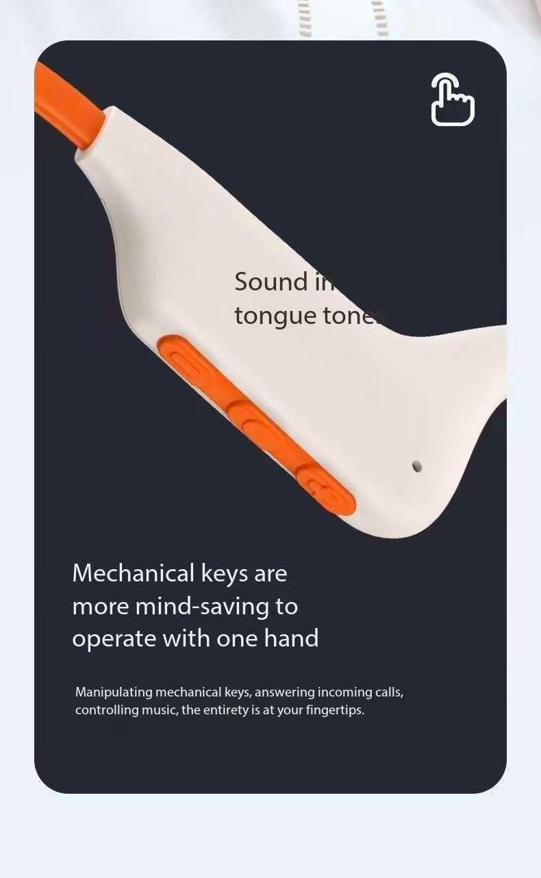 SHEYIN X6 Bone Conduction Bluetooth Headphones with Ultra Long Battery Life