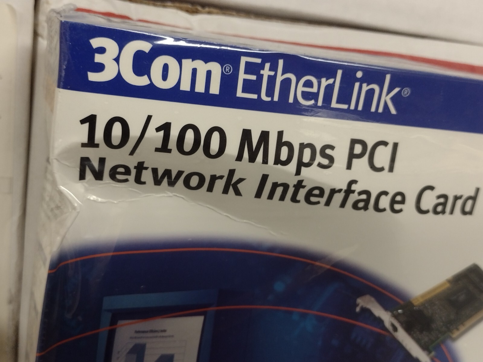 3Com EtherLink 10/100 Mbps PCI Network Interface Card 3C905B-TX-NM (New In Box)