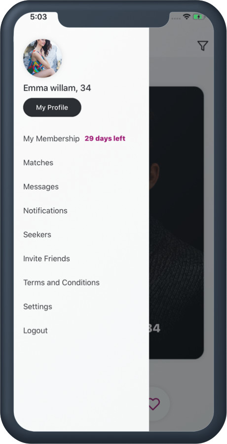 RoyalBae – React Native Dating App | iOS + Android | Admin Panel