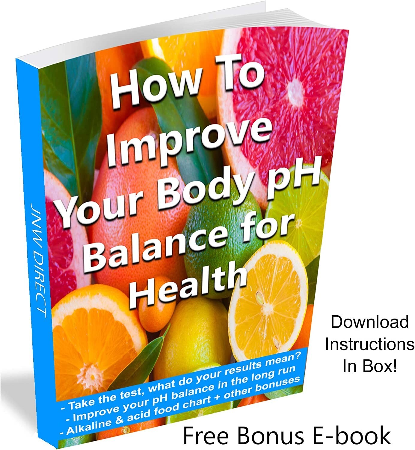 pH Strips for Urine and Saliva Testing – Alkaline 150 Pieces with Ebook NEW