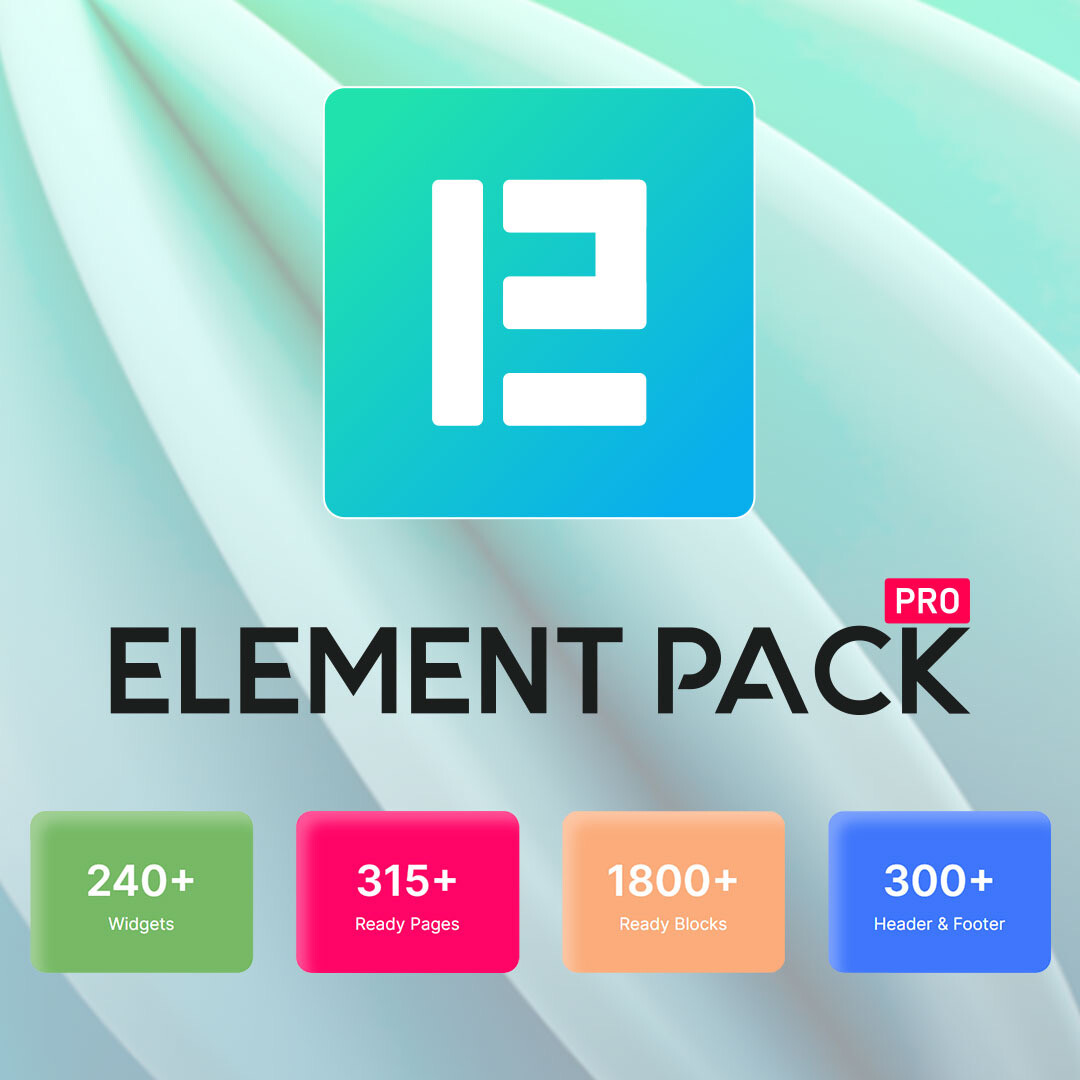 Element Pack Pro – The Premium Power Pack for Elementor | 12 Month Updates