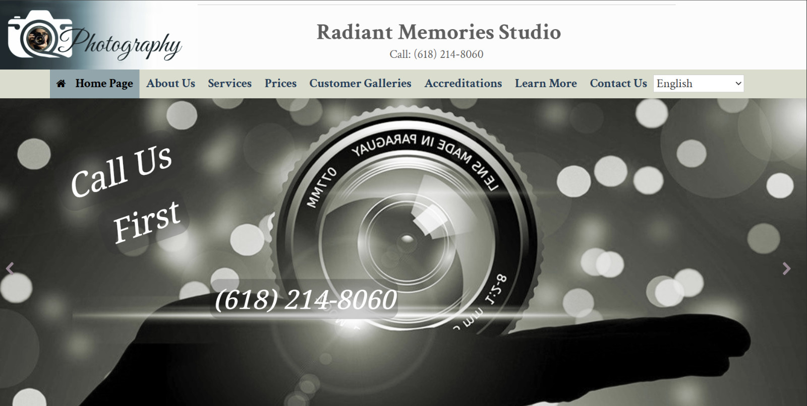 Turnkey Websites – Marketing, Photography, Accounting – 3 Pages, Multi-Language