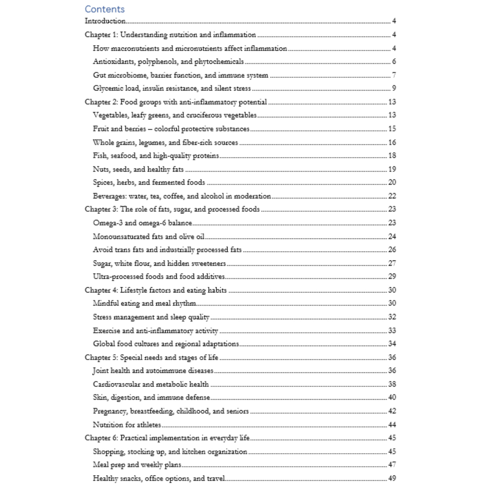 Anti-inflammatory diet 29k words Exclusive PLR e-book – sold only once